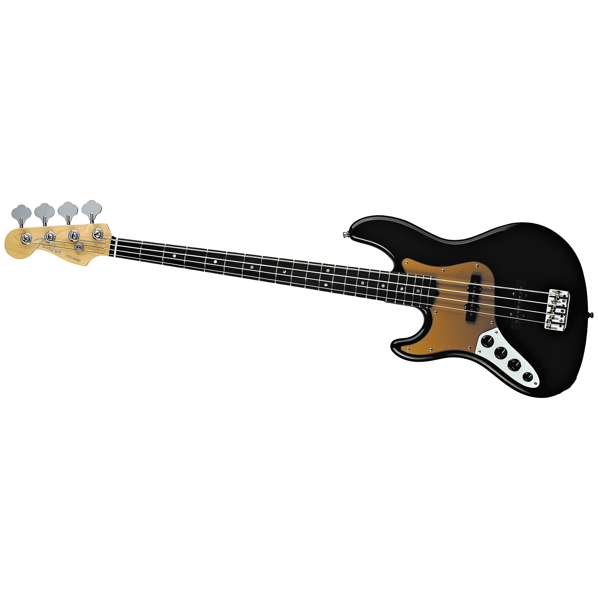 Fender American Deluxe Left-Handed Jazz Bass Montego Black