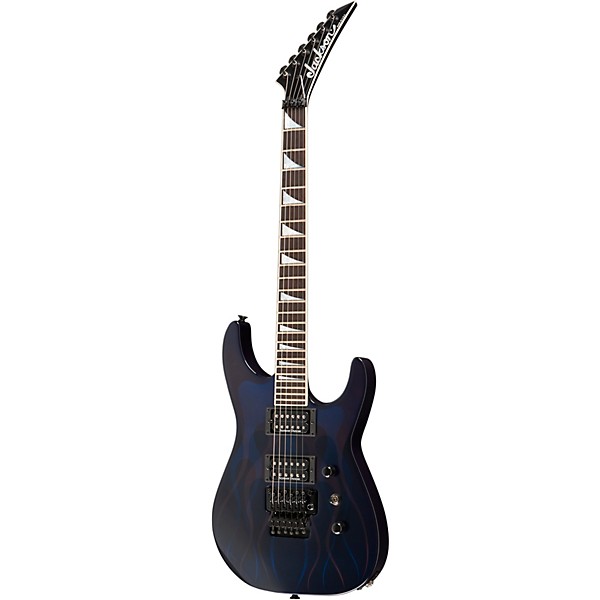 Jackson USA Select SL2H Soloist Electric Guitar Blue Ghost Flames