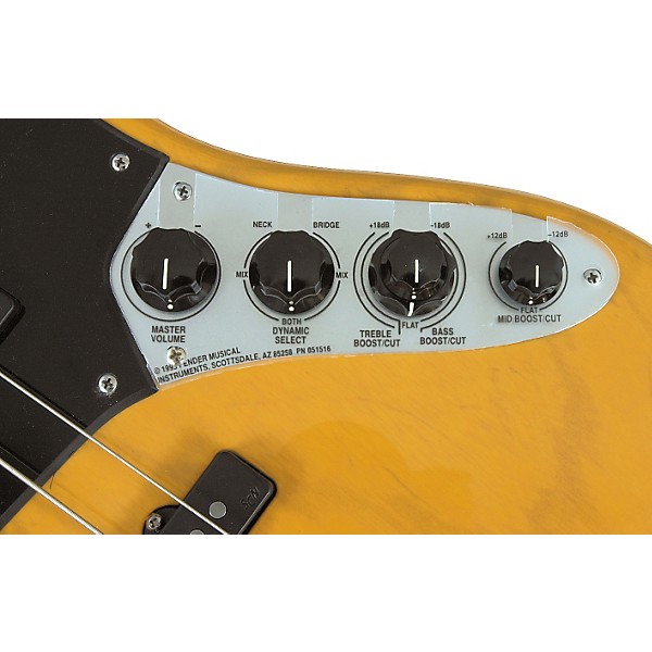 Fender USA American Deluxe ベース ネックプレート Fender American Deluxe Ash Jazz Bass Tobacco Sunburst Rosewood