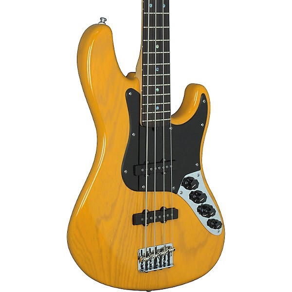 Fender American Deluxe Ash Jazz Bass Butterscotch Blonde Rosewood Fretboard