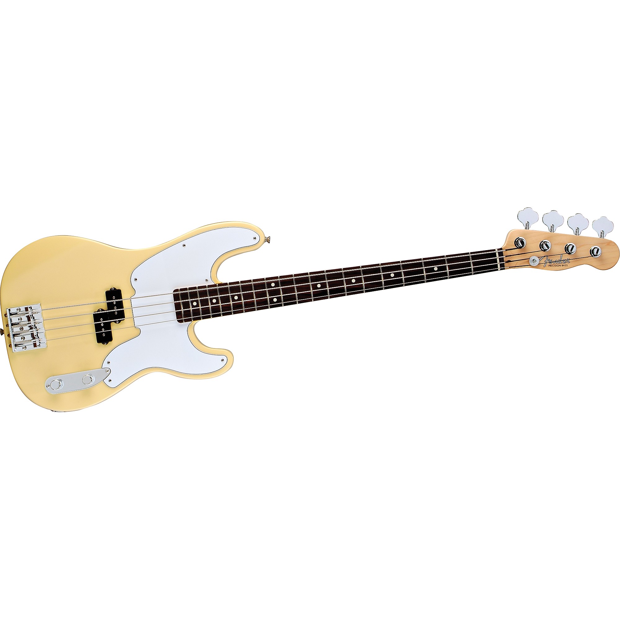Fender Mike Dirnt Precision Bass Vintage White Rosewood Fretboard