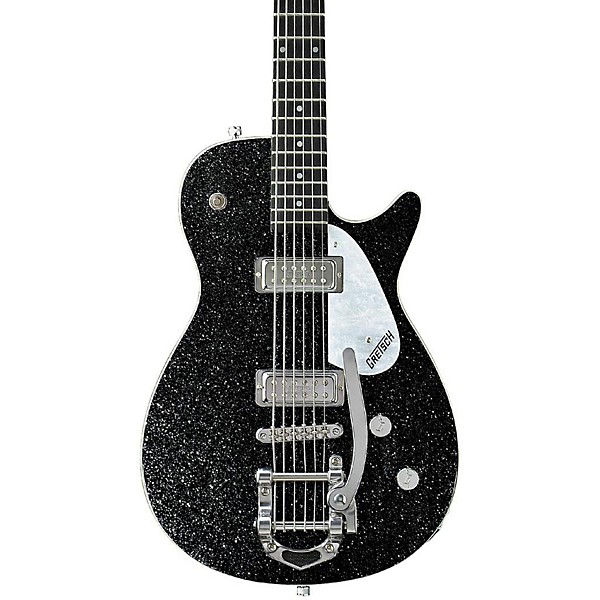 Open Box Gretsch Guitars G5265 Jet Baritone Electric Guitar Level 1 Black Sparkle