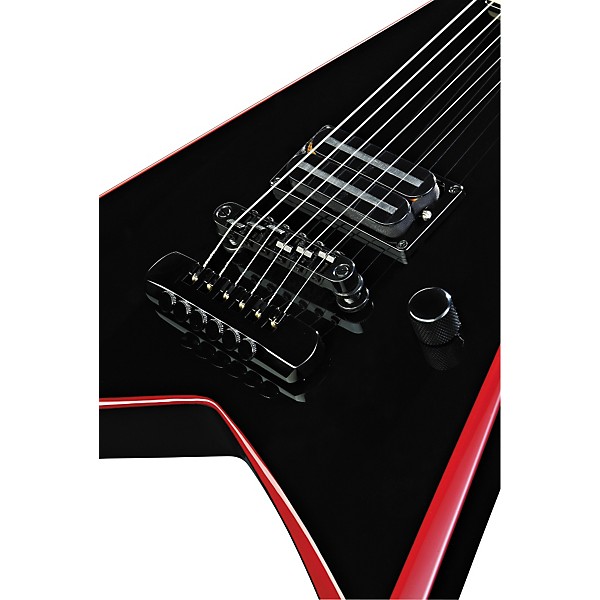 Restock Jackson Kevin Bond Signature Rhoads Black with Red Bevels