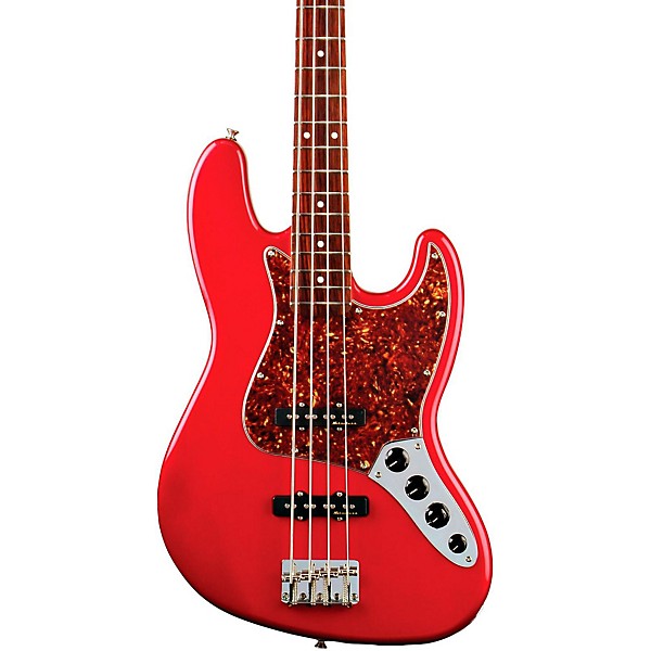 Fender Deluxe Active Jazz Bass Candy Apple Red Rosewood Fretboard