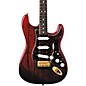 Fender Deluxe Players Stratocaster Electric Guitar Transparent Crimson Red Rosewood Fretboard thumbnail