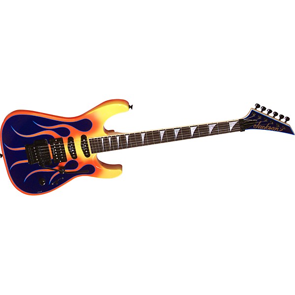 Jackson DK2 Dinky Electric Guitar (2008 Model) Hot Rod Flames