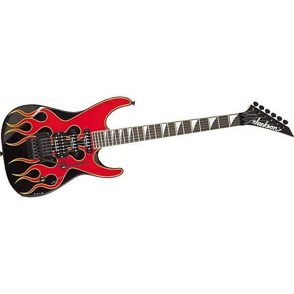 Jackson DK2 Dinky Electric Guitar (2008 Model) Hot Rod Flames