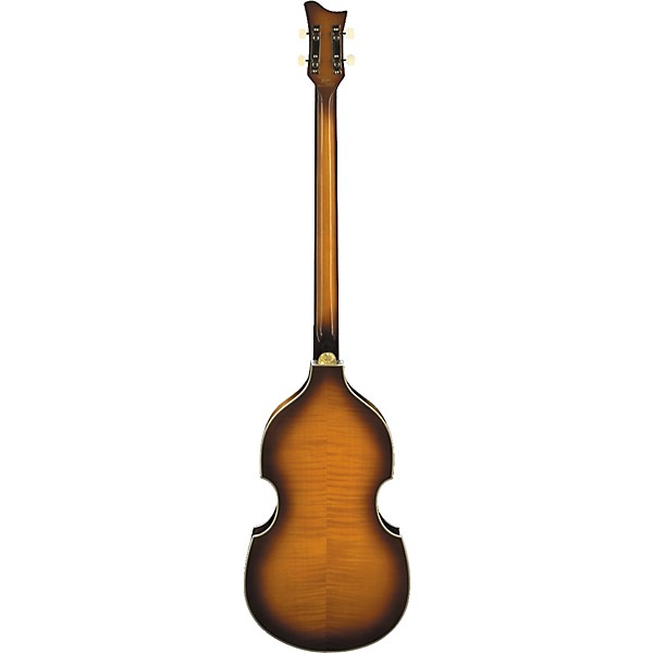 Hofner 500/1 Vintage '62 Electric Bass Guitar with Bullet Case Sunburst