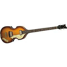 Hofner 500/1 Vintage '62 Electric Bass Guitar with Bullet Case Sunburst
