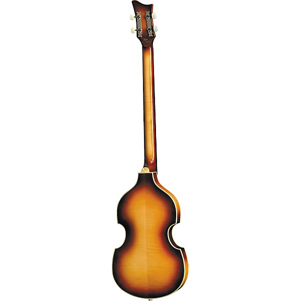 Hofner 500/1 Vintage '62 Electric Bass Guitar with Bullet Case Sunburst