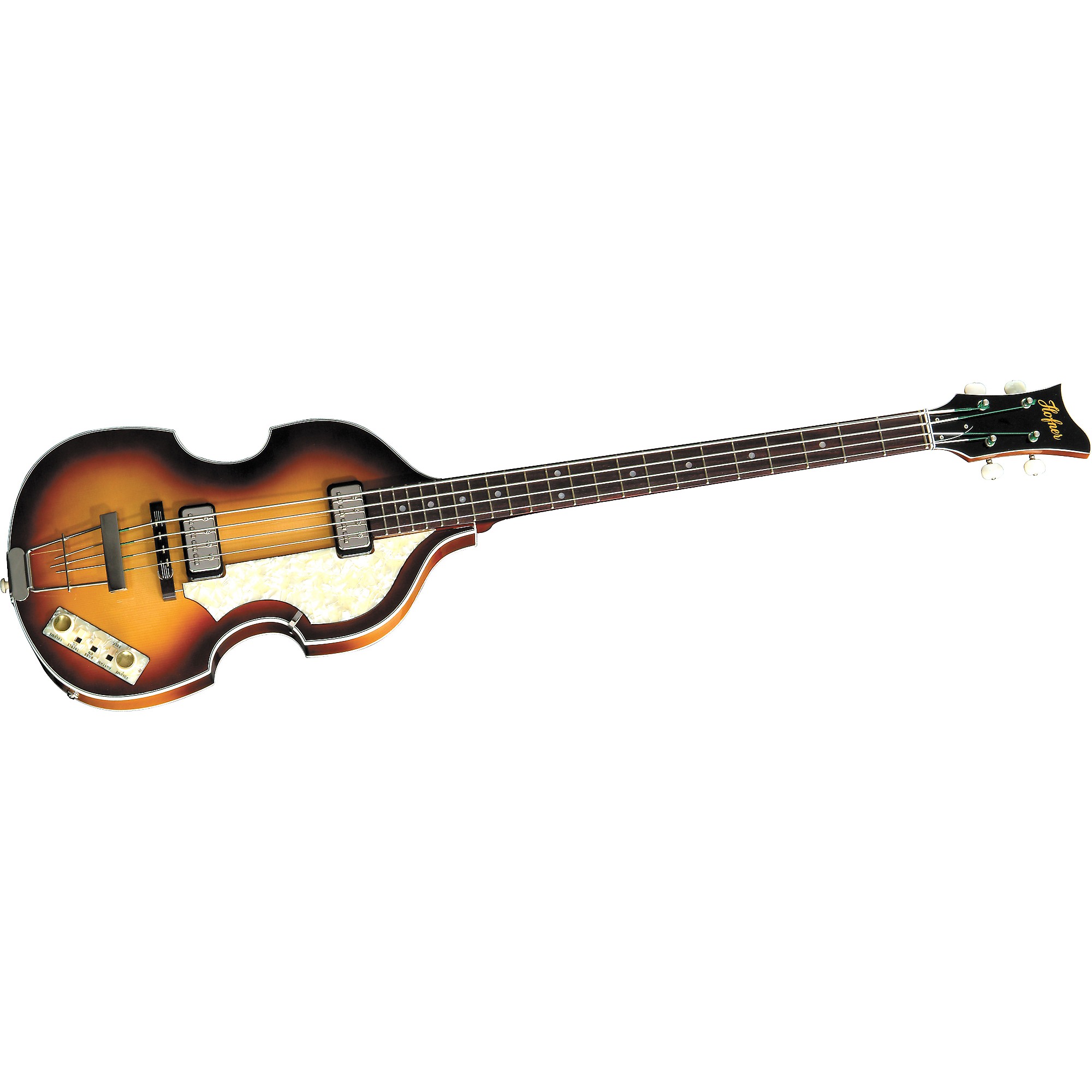 NEW Wired Control Plate for Hofner Style Violin Bass