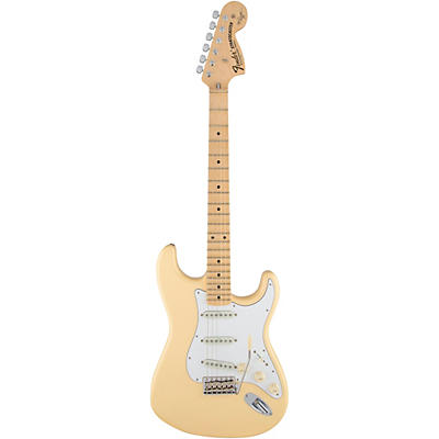 Fender Artist Series Yngwie Malmsteen Stratocaster Electric Guitar Vintage White Maple for sale