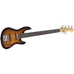 Fender Jazz Bass 24 V 5-String Bass Guitar Tobacco Sunburst