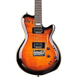 Open Box Godin LGXT AAA Flamed Maple Top Electric Guitar Level 2 Cognac Burst 190839051967