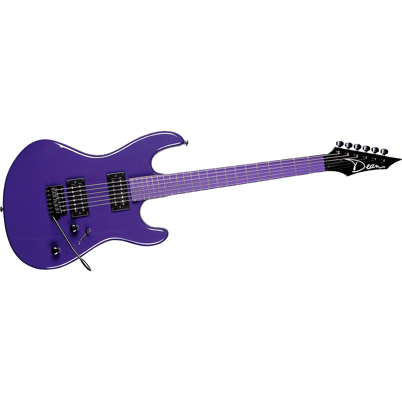 Dean Custom Zone Electric Guitar Fluorescent Power Purple | Guitar