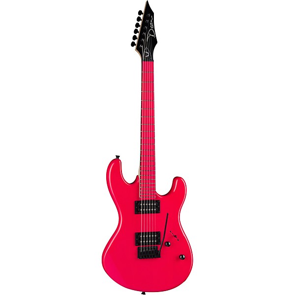 Open Box Dean Custom Zone Electric Guitar Level 1 Fluorescent Pink