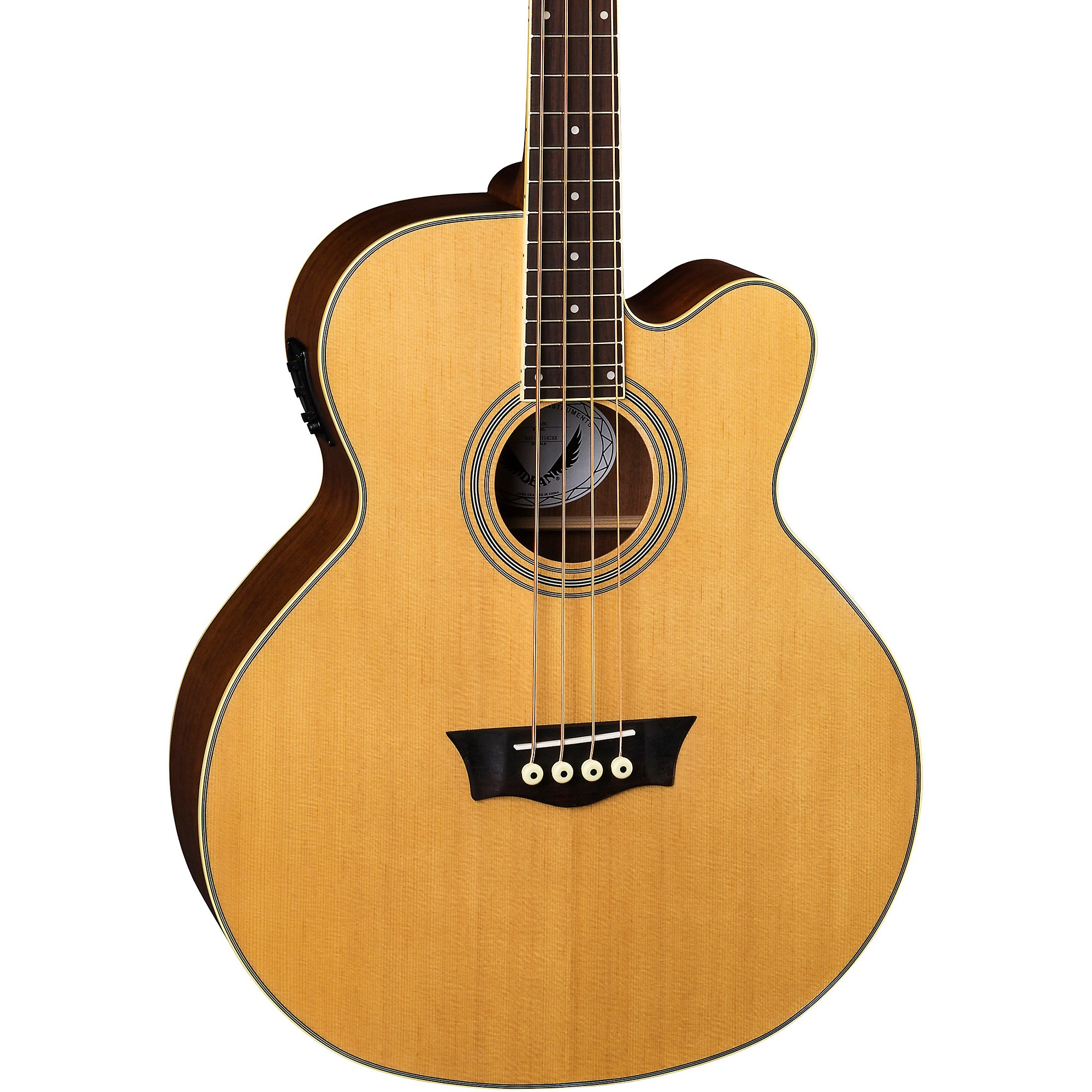 Dean EABC Cutaway Acoustic-Electric Bass | Guitar Center