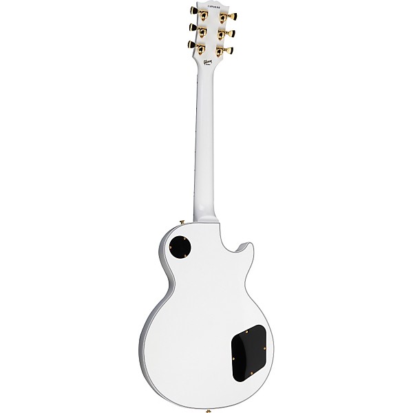 Platinum Gibson Custom Les Paul Custom Left-Handed Electric Guitar