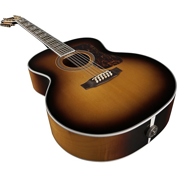 Guild F412 Vintage Jumbo 12-String Acoustic-Electric Guitar Antique Burst