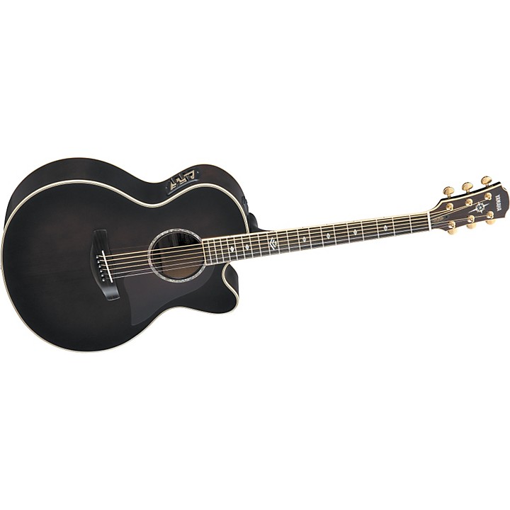 くらしを楽しむアイテム Mocha Guitar Acoustic-Electric CPX900 Yamaha Black Guitar | ギター