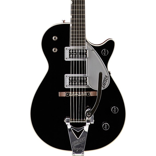 Open Box Gretsch Guitars G6128T-TVP Power Jet  Electric Guitar with Bigsby Level 1 Black