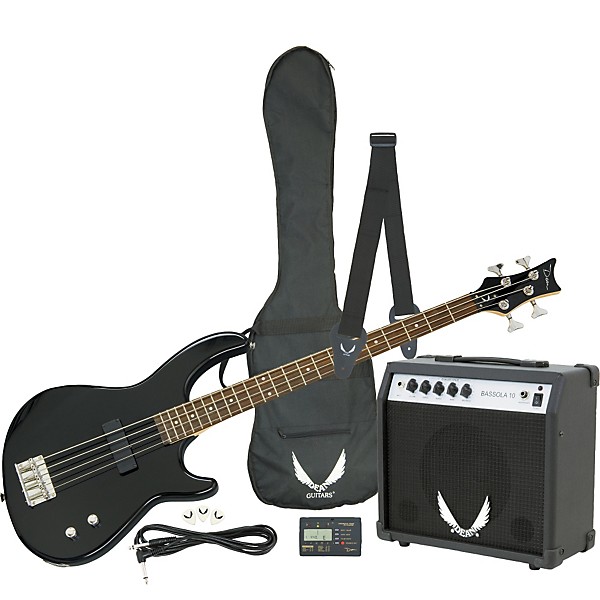 Dean Edge 09 Bass and Amp Pack Black