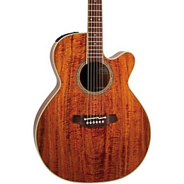 Open Box Takamine EF508KC NEX Legacy Series All Koa Acoustic-Electric Guitar Level 1 Natural