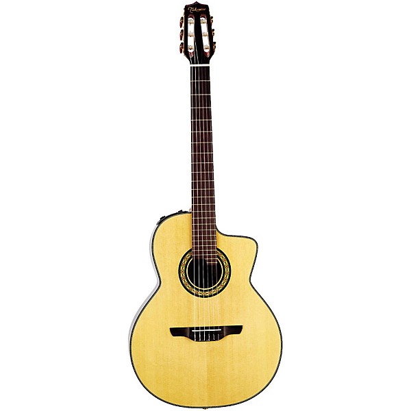 Open Box Takamine TC135SC Classical 24-Fret Cutaway Acoustic-Electric Guitar Level 2 Natural 190839086778