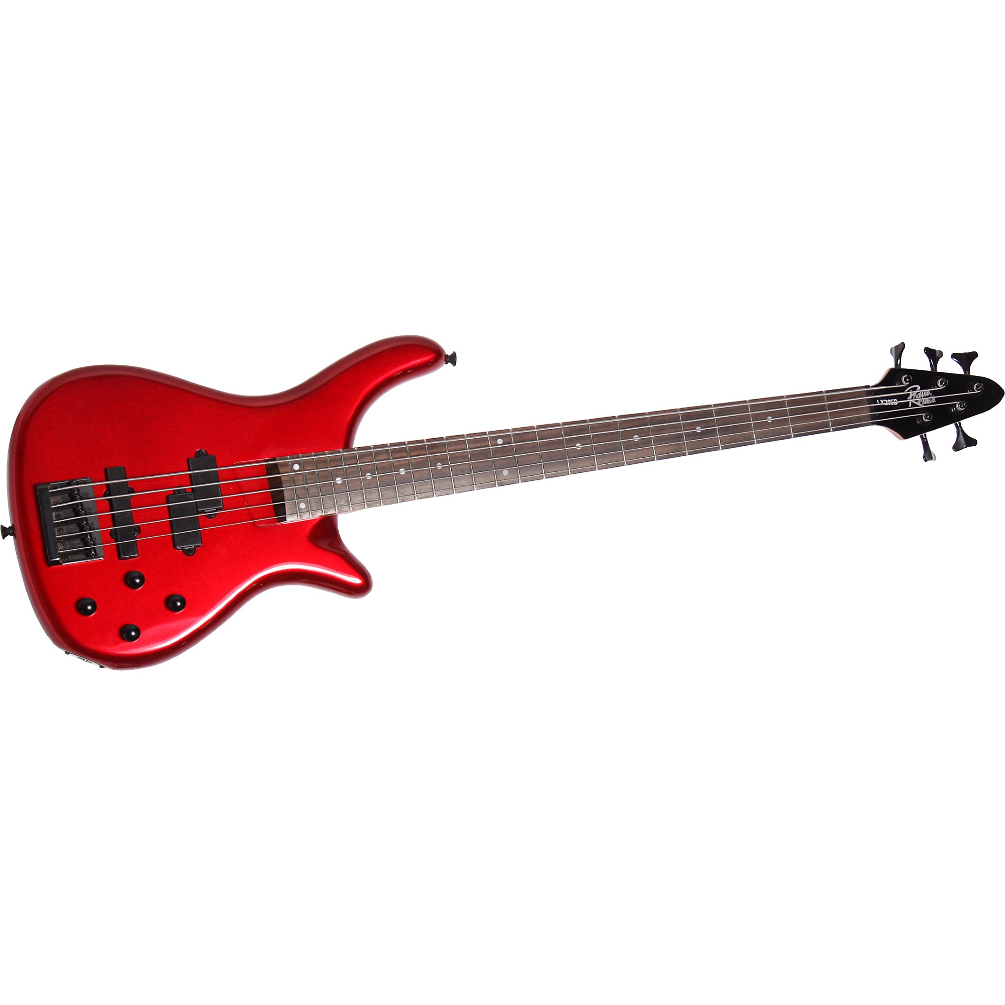 Rogue LX205B 5-String Series III Electric Bass Guitar Candy Apple Red 