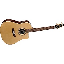 Seagull Artist Series Peppino D'Agostino Signature Model Cutaway i-Beam Duet Acoustic-Electric Guitar Natural