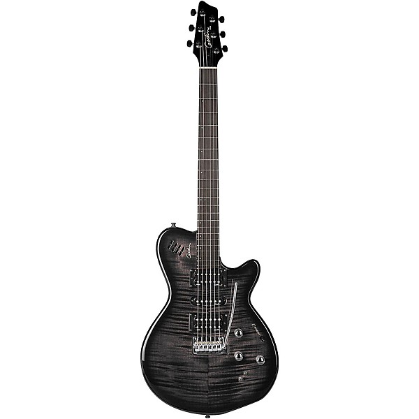 Godin xtSA Electric Guitar Transparent Black