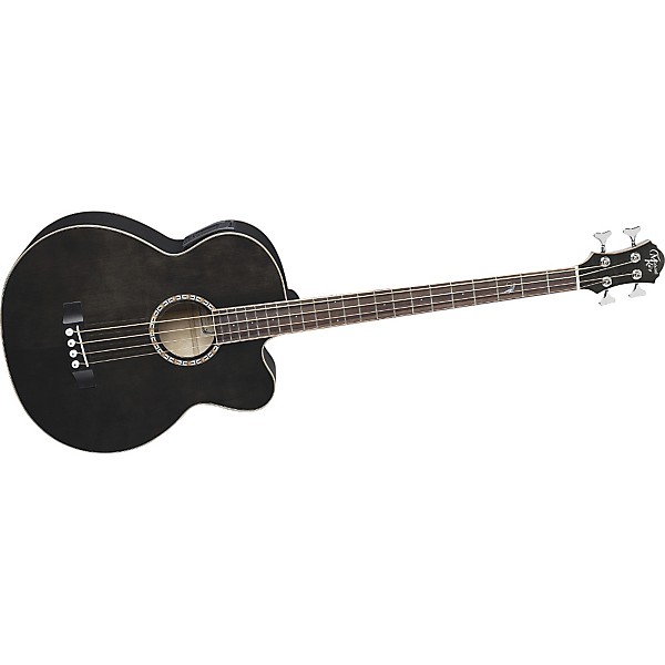 Restock Michael Kelly Firefly 4-String Acoustic-Electric Bass Transparent Black