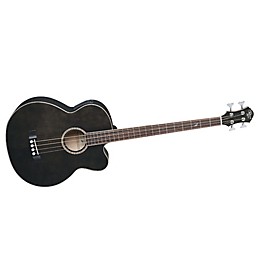 Restock Michael Kelly Firefly 4-String Acoustic-Electric Bass Transparent Black