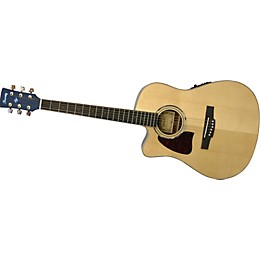 Ibanez AW30LECENT Artwood Series Left-Handed Acoustic-Electric Guitar Natural