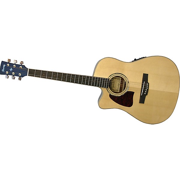 Ibanez AW30LECENT Artwood Series Left-Handed Acoustic-Electric Guitar Natural