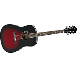 Ibanez SGT120 Sage Series Acoustic Guitar Transparent Red Sunburst