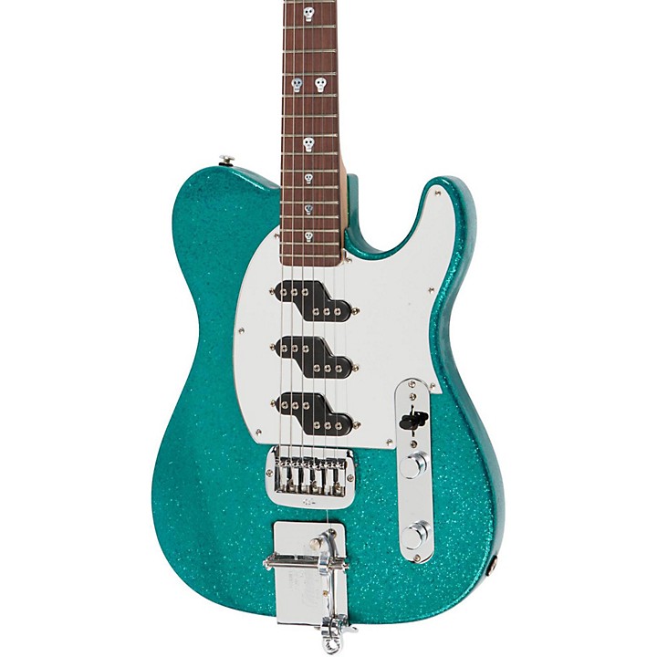 G&L Will Ray Signature Guitar Turquoise Metal Flake | Guitar