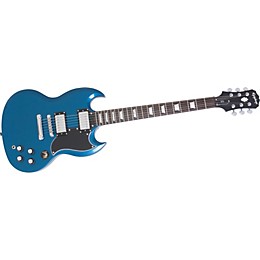 Epiphone G-400 Metallic Blue Electric Guitar Metallic Light