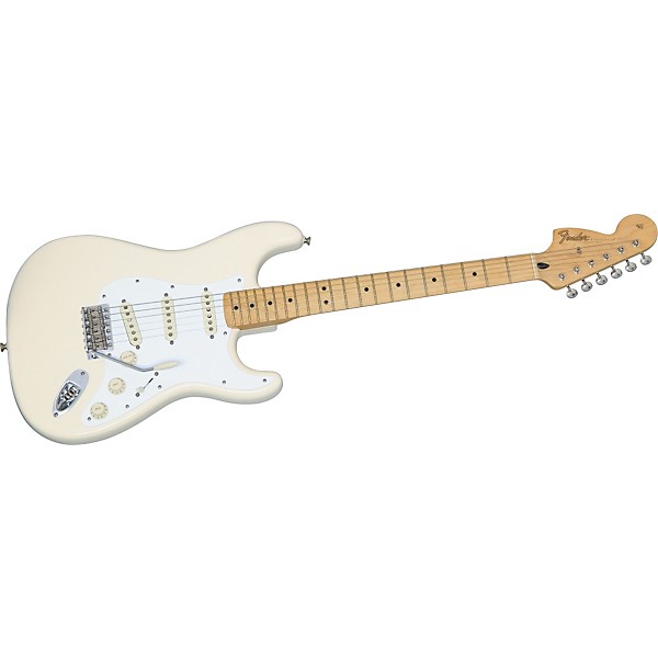 Fender '60s Reverse Headstock Strat Electric Guitar Olympic White