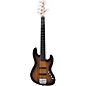 Open Box Squier Deluxe Jazz Bass Active V 5-String Electric Bass Guitar Level 2 3-Color Sunburst 190839252333