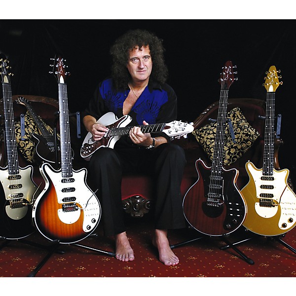 Brian May Guitars Brian May Signature Electric Guitar White