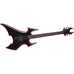 Open Box B.C. Rich Avenge SOB Electric Guitar Level 1 Black with Red