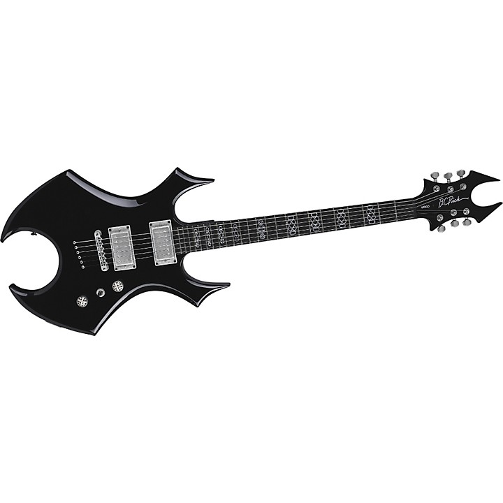 Open Box B.C. Rich Celtic Virgo Electric Guitar Onyx | Guitar Center