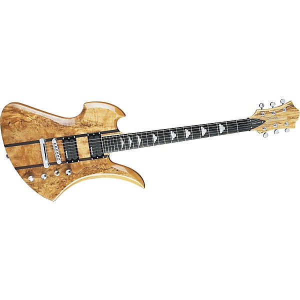 BC Rich Exotic Classic Mockingbird Electric Guitar Spalted Maple