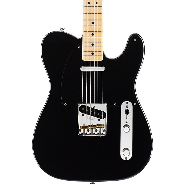 Fender Classic Series Classic Player Baja Telecaster Electric Guitar Black Maple Fingerboard