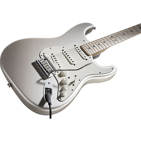 Fender VG Stratocaster Electric Guitar Blizzard Pearl Maple