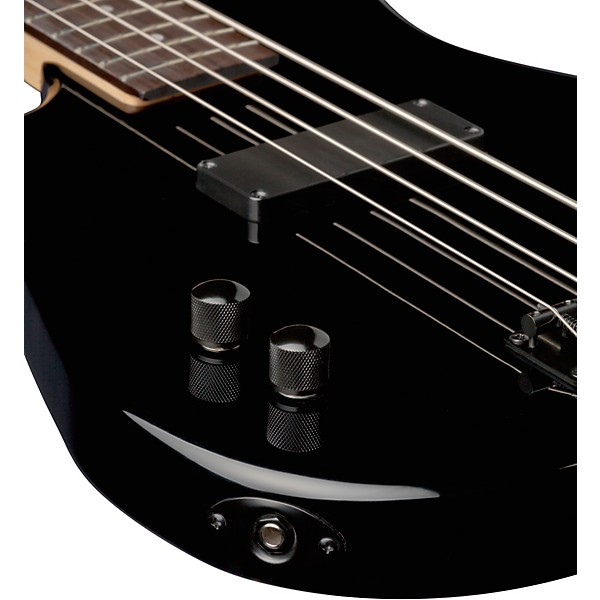 Dean Edge 09 Left-Handed Electric Bass Guitar Black