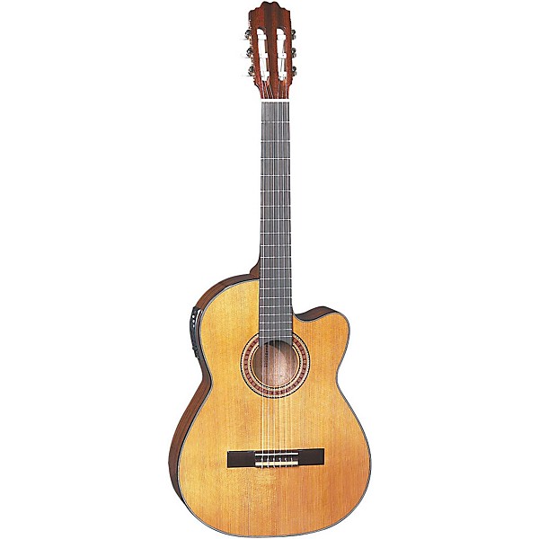 Dean CSCM Espana Solid Top Cutaway Acoustic-Electric Guitar Natural