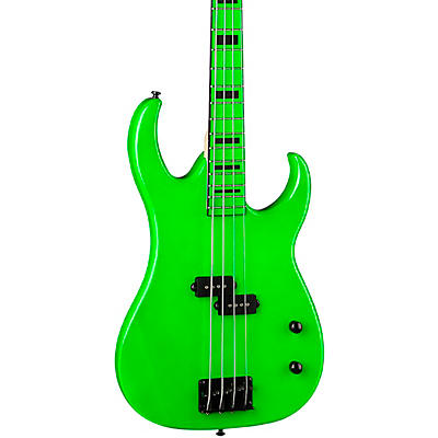 Dean Custom Zone 4-String Bass Guitar Nuclear Green for sale