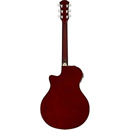 Restock Yamaha APX500 Thinline Acoustic-Electric Cutaway Dark Red Burst